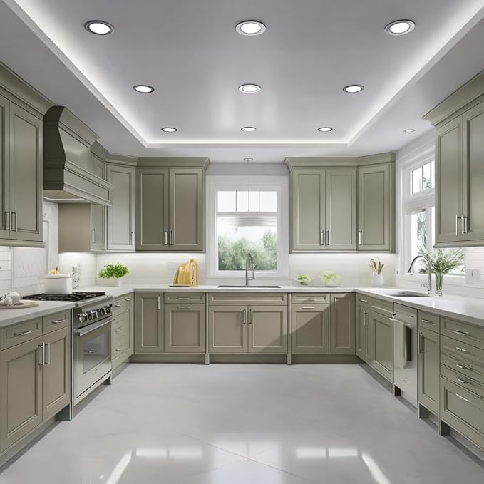 ALL-IN-ONE Paint by Heirloom Traditions, Woodlands (Muted Earthy Mossy Green), Quart - Durable cabinet and furniture paint. Built in primer and top coat, no sanding needed. Includes our 30 featured
