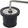 Expandable Mechanical Seal Cleanout Pipe Plug, Sewer Cap Cover | 2-9/16" to 3-1/8" Rubber Expansion Scupper Plugs&Removable Stainless Steel Allen Wrench Handle, Winterizing Pool Boat Plugs