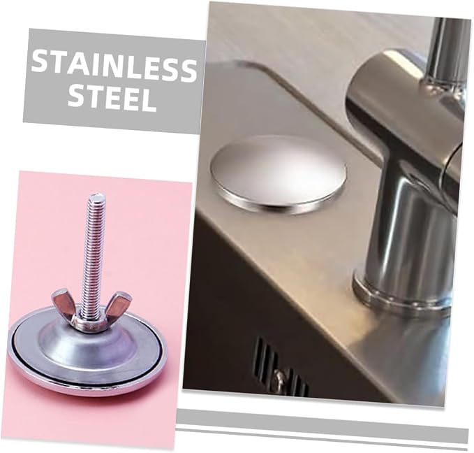 OSALADI 2pcs Kitchen Sink Hole Cover Stylish Tap Hole Stoppers for Modern Kitchens Colors Versatile Faucet