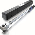 3/4'' 100-400 Ft Lb Torque Wrench Heavy Duty, Dual Direction | High hardness, Long lifetime, Stored In a Solid Case, Quick Release, Cr-V