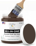 Chalky Chicks 8 Fl Oz Matte Alaskan Brown Bear (Brown) Chalk Paint for Furniture Without Sanding - No Prep Furniture Paint No Sanding All in One for Crafts, Walls, Cabinet, Metal, Dresser, Farmhouse