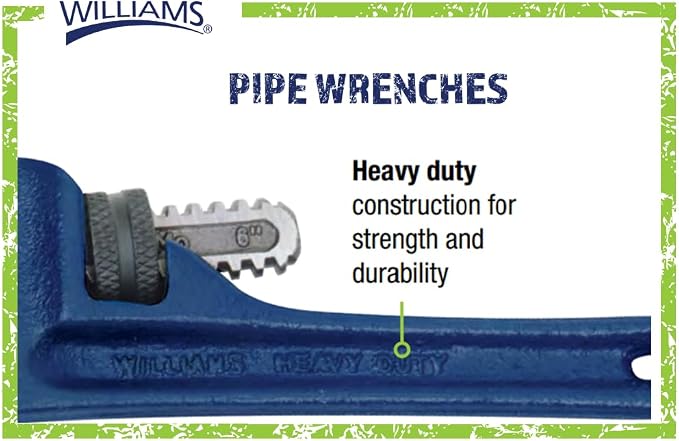 Williams 13502 Aluminum Pipe Wrench, 10-Inch