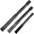WEDO 3PCS Flat Chisel Set, 8",10",12", Industrial grade, CR-V Steel, Die-forged, Heat Treatment, Surface Black Polishing