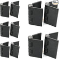 4" Heavy Duty Weldable Hinges | Steel Butt Hinge Design for Heavy Gates & Doors | Long Lasting - Corrosion & Rust Resistant - 5 Pairs