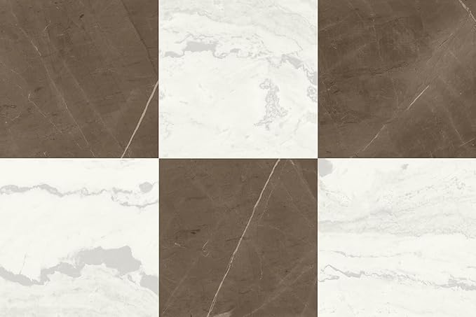 FloorPops x Chris Loves Julia Bonneville Bronze Peel and Stick Floor Tiles, FP6524