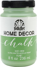 FolkArt Home Decor Chalk Furniture & Craft Paint in Assorted Colors, 8 ounce, Irish