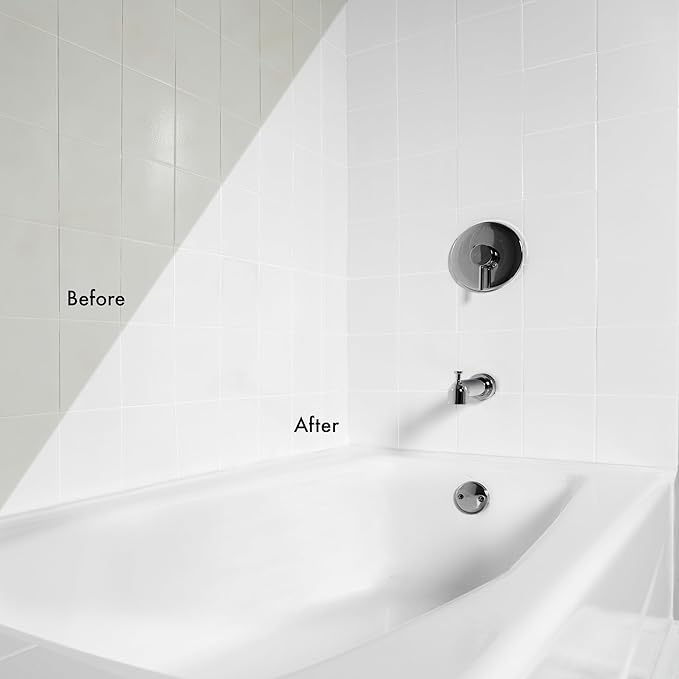 Rust-Oleum 385279 Tub And Tile Refinishing 2-Part Kit, Satin White