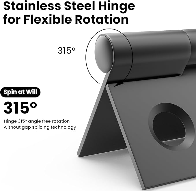 16Pcs 1.5 Inch Door Hinge, Stainless Steel Folding Butt Hinges with Mounting Screws for Cabinets, Furniture, Outdoor Windows, Crafts (Black)
