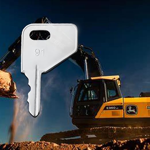 Replacement Ignition Key for Kubota L M Series Tractors, 35260-31852, 10-Pack