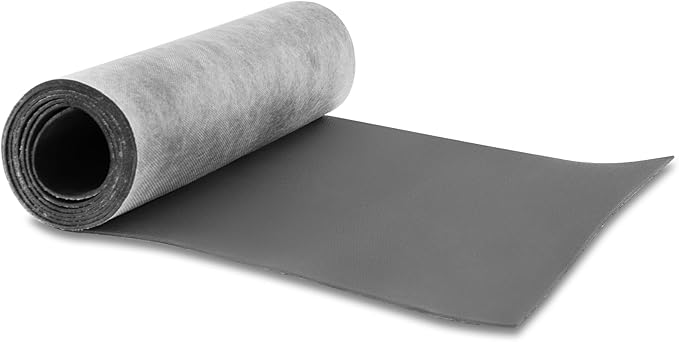 TroyStudio Mass Loaded Vinyl Sound Proof Barrier, 1 lb/sqft, 1 x 8 Feet MLV Insulation Sheet, Anti Vibration Deadening Soundproofing Material