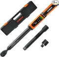 Digital Torque Wrench 1/2 Drive,Preset Value(3.76-250.8Ft.lbs./5.1-340Nm) | Buzzer and LED Alert,±2% High Accuracy,72-Tooth, Quick Release,Reversible,Large Screen,for Bike Motorcycle,Gift for Men,DIY