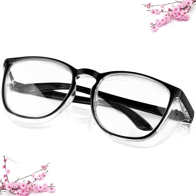 SQIMZAR Safety Glasses Goggles For Women Nurses Protective Eyewear,Anti Fog Safety Goggles
