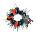 38PCS Heavy Construction Equipment Keys Set,Machinery Operator Ignition Keys Compatible with Volvo John Deere CAT JCB Case Genie Bobcat Hyster Komatsu Kobelco Kubota Hitachi