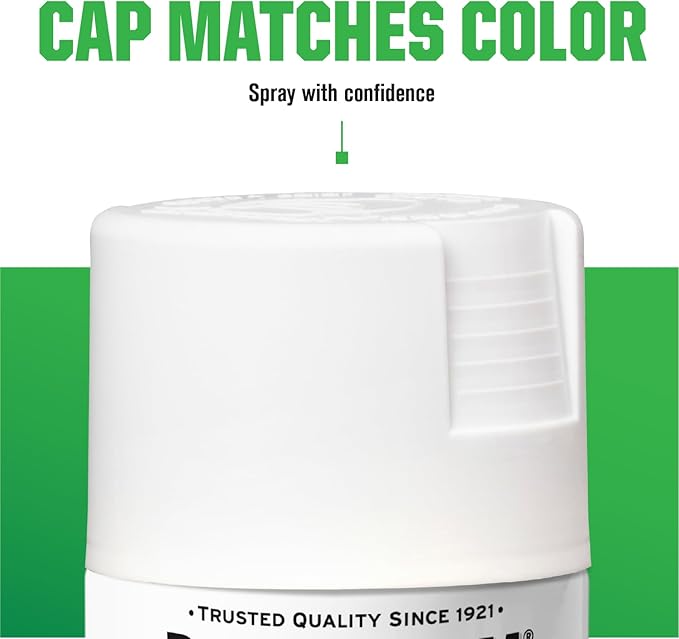 Rust-Oleum 7751830 High Heat Enamel Spray Paint, White, 12-Ounce