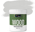 DWIL Matte Finish Furniture Paint - 16 Oz Wood Paint for Cabinets, Doors, Tables, and Dressers Refinishing - Water-Based, Non-Toxic & Odorless, Easy to Apply(Light Grey)-Without Tools