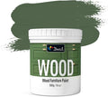 DWIL Matte Finish Furniture Paint - 16 Oz Wood Paint for Cabinets, Doors, Tables, and Dressers Refinishing - Water-Based, Non-Toxic & Odorless, Easy to Apply(Olive Green)-Without Tools