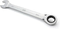Jaeger 6 mm Combo Ratchet Wrench, 8° Swing, Chrome Vanadium, Metric