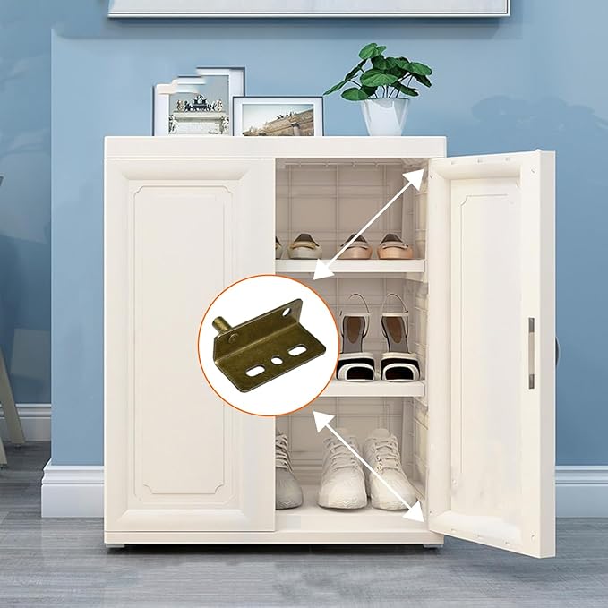 Aifeier ET 2 Sets Pivot Hinges Bronze Heavy Duty Concealed Shaft Door Hinges with Bushing for Wood Doors, Drawers, Furniture Cabinets, Wardrobe, Showcase, etc