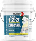 Zinsser 2000 Bulls Eye 1-2-3 Water-Base Primer, 5 Gallon, White