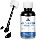 Black Touch Up Paint Semi-Gloss Black Multi Surface Acrylic Touch Up Paint Pen Repair for Metal,Wall,Door,Appliance,Cabinets,Wood,Furniture,Enamel 1.5 Fl Oz Semi-Gloss