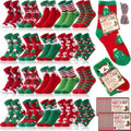 Jeyiour 30 Pairs Fuzzy Socks Bulk Warm Gifts for Adults Employee