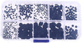 XiBany for IR Remote Control Conductive Rubber Buttons 500PCS Different Sizes Conductive Rubber Pads Keypad Repair Kit