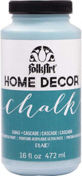 FolkArt 34843 Home Decor Chalk Furniture & Craft Paint in Assorted Colors, 16 ounce, Cascade