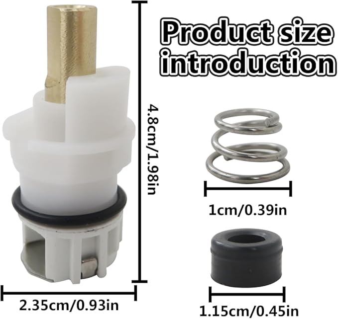 2 Pack RP25513 faucet stem repair kit - Replacement Kit for two handle faucet repair kit, bring RP4993 Seats and Springs