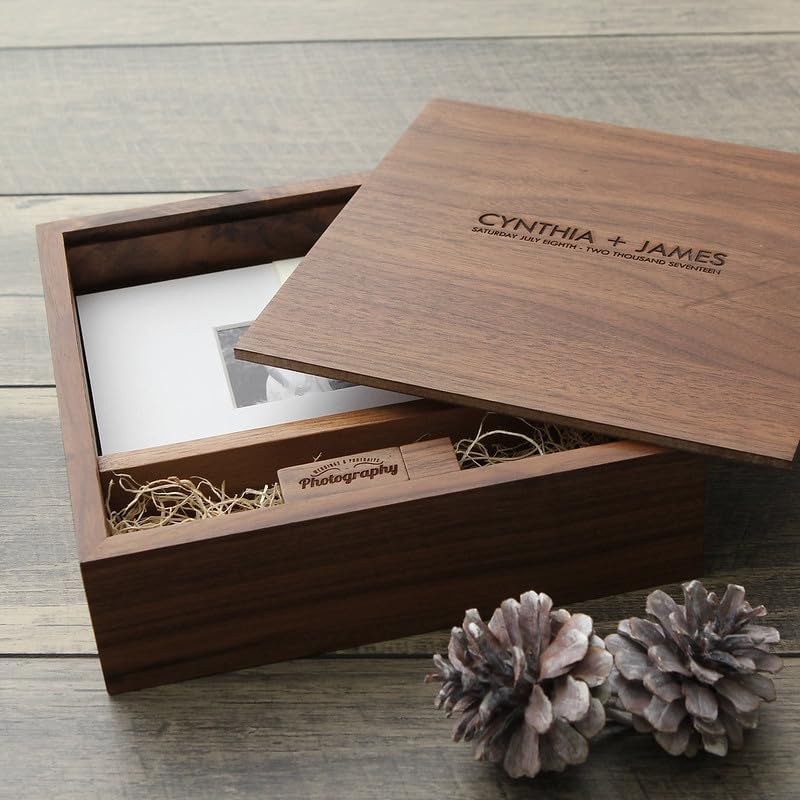 Proflex Walnut Plywood 6pcs, 1/8" x 12” x 12” Real Wood Plywood Sheets Premium “A” Grade with Smooth Sanded Finish, Perfect for Laser Cutting & Engraving, Crafts, and DIY Projects.