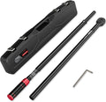 VANPO 1-inch Drive Click Torque Wrench, 200-1500 Ft-Lb, 70.87" Length | 271.0-2032.5 Nm, 24-Tooth, Heavy-Duty Torque Wrench Set with Hex Key for Construction Equipment & Large Engines