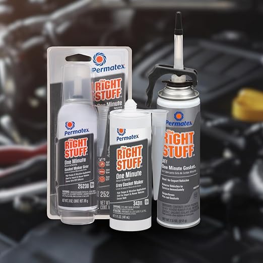 Permatex 34311 The Right Stuff Grey Gasket Maker, 5 oz.