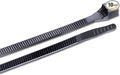 Gardner Bender 46-408UVB Heavy-Duty DoubleLock Cable Tie, 8 Inch., 120 lbs. Tensile Strength, Wire / Cord Management Industrial and Household Use, Nylon Zip Tie, 100 Pk., UV Resistant Black
