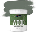 DWIL Matte Finish Furniture Paint - 16 Oz Wood Paint for Cabinets, Doors, Tables, and Dressers Refinishing - Water-Based, Non-Toxic & Odorless, Easy to Apply(Cardamom Green)-Without Tools