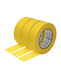 KREFINISH Professional Auto Body Painters Tape, Yellow, 1.41in x 60 yards/3 Rolls, Heat Resistant, No Residue, UV & Moisture Resistant, Ideal for Auto Body Painting, Cars, Trucks, Motorcycles
