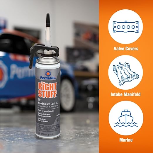 Permatex 85144 The Right Stuff Grey Gasket Maker, 7.5 oz.