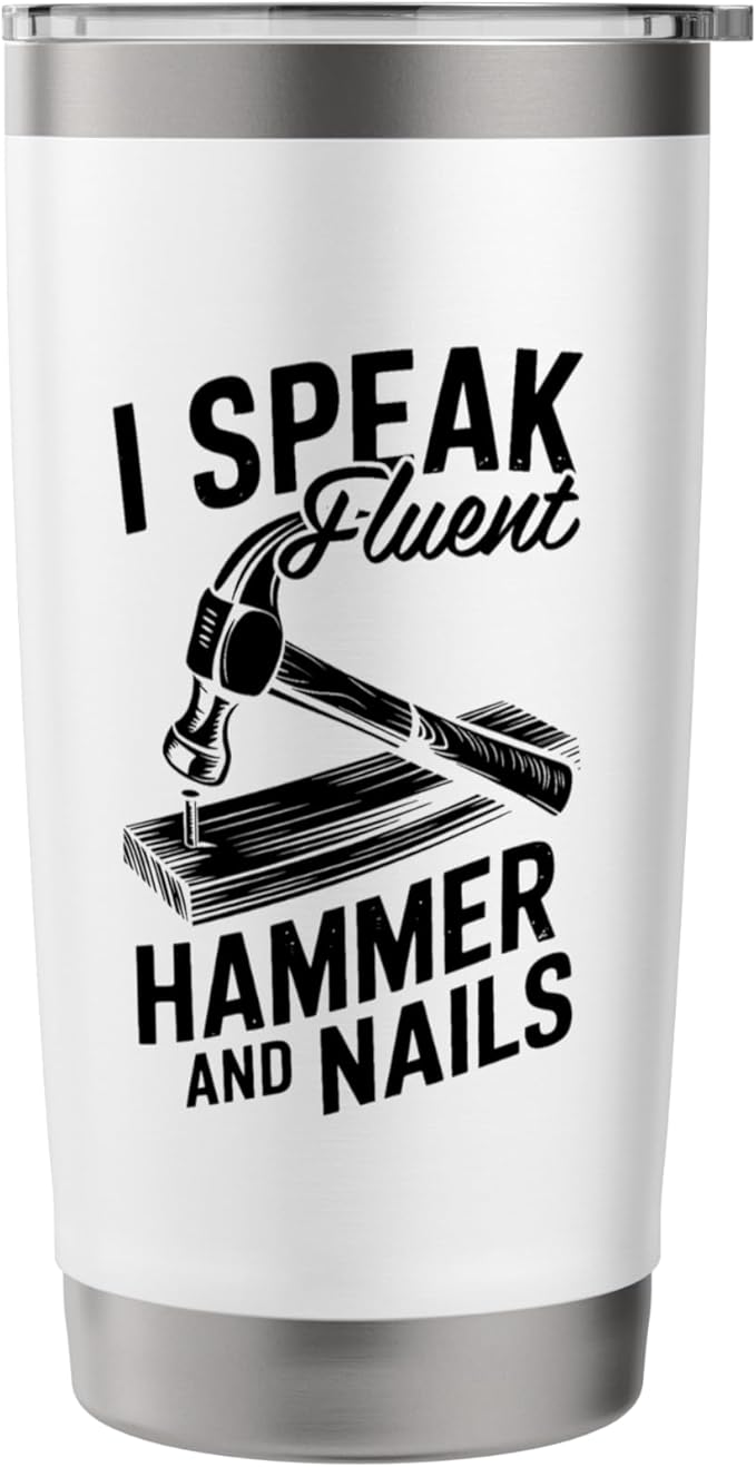 Carpentry Wood - Furniture Woodwork Carpenter Stainless Steel Insulated Tumbler