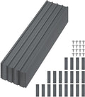 GarveeLife 20Pcs Metal Roofing Panels for Carport, Heavy Duty Metal Carport Kits, Galvanized Steel Corrugated Panels, for Patio Outdoor Garden, 73.2 in x 16.8 in