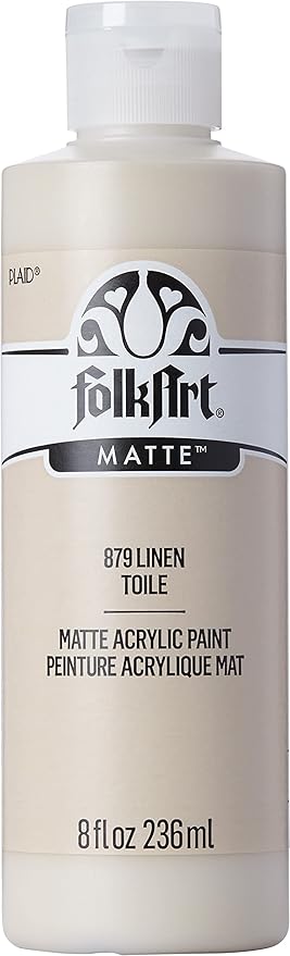 FolkArt Acrylic Paint in Assorted Colors (8 oz), , Linen