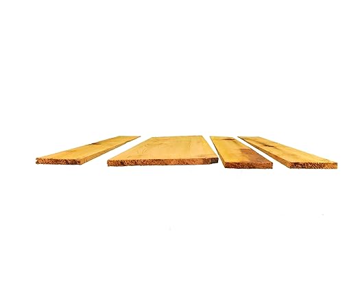18" #4 Undercourse Cedar Kiln Dried Sidewall Shingle 1 Square Carton, Natural
