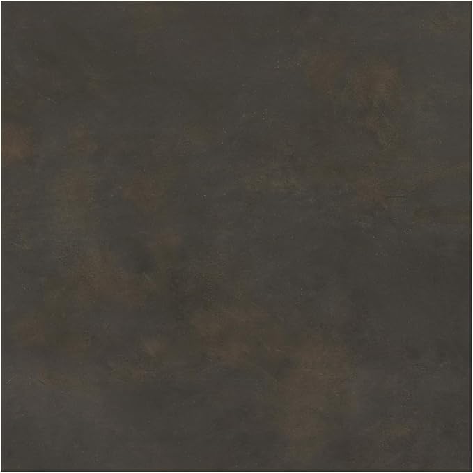 JSEVEM 16"×118" Thick Darker Black Brown Tan Grey Rusty Concrete Wallpaper Peel and Stick Waterproof Metallic Tan Charcoal Concrete Contact Paper Vinyl Adhesive Sticker for Bedroom Bathroom Gym Walls