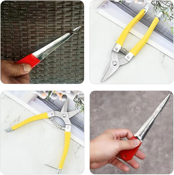 Operitacx 1 Set of Wicker Weaving Tool Metal Prying Tool Wicker Repair Patio Rattan Prying Basket Repair