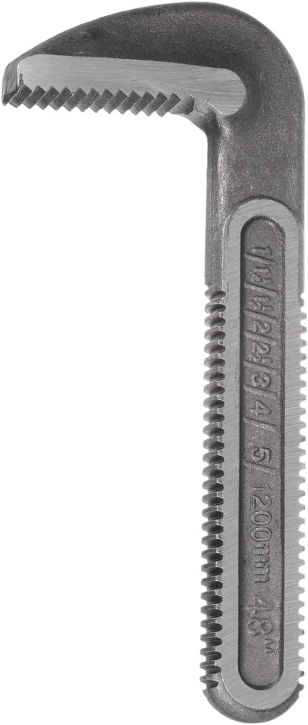 HARFINGTON Pipe Wrench Hook Jaw 48" Plumbing Wrench Replacement Jaws Carbon Steel for 48" Adjustable Wrench