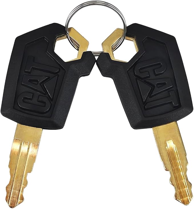 Cat Keys Cat Keys for Caterpillar Heavy Equipment 2 Packs