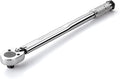 Amazon Basics 1/2-inch Drive Click Torque Wrench, 20-150 foot-lb, 27.1-203.5 Nm, Sturdy Construction with Storage Case