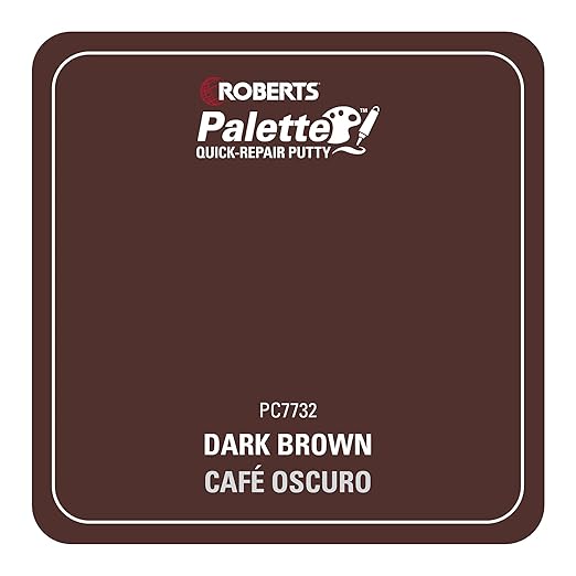 Roberts Palette Quick-Repair Putty for Wood, Laminate & Vinyl - Dark Brown