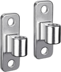 Insaga Heavy Duty Wall Mount Gate Hinge 2-Pack, 304 Stainless Steel One-Piece Cast Hinge for Farm Fence, Wood, Metal Gates, Chain Link Fence Post Hinges fits 5/8" Pin