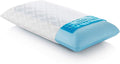 Z Gel-Infused Dough Memory Foam + Z Gel Pillow - Removable Tencel Cover - Queen - Mid Loft