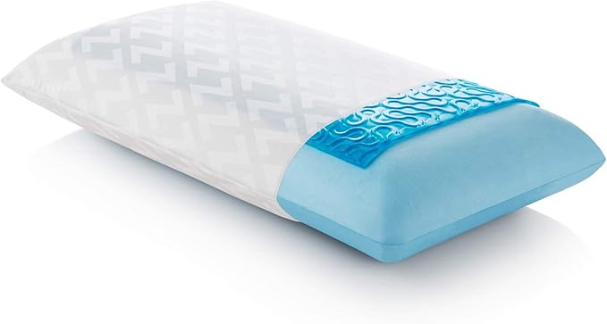 Z Gel-Infused Dough Memory Foam + Z Gel Pillow - Removable Tencel Cover - King - High Loft