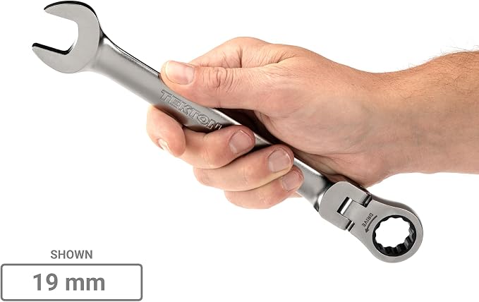 TEKTON Flex Head Ratcheting Combination Wrench Set, 34-Piece | WRC95005
