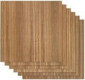 Proflex Teak Plywood 6 pcs, 1/8" x 12” x 12” Real Wood Plywood Sheets Premium “A” Grade with Smooth Sanded Finish, Perfect for Laser Cutting & Engraving, Crafts, and DIY Projects.